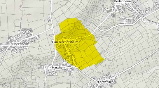 Immobilienpreisekarte Gau Bischofsheim